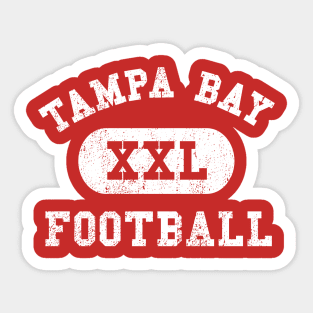 Tampa Bay Football III Sticker